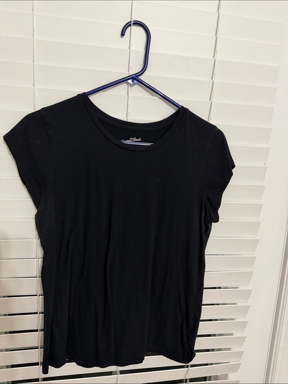 Universal Thread Black Short Sleeve Crewneck Tee